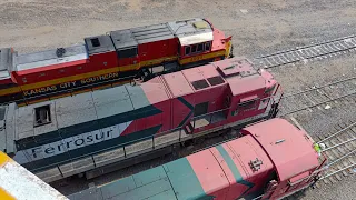 Visita al puerto de Veracruz!!! Maquinas de ferrosur y CPKC.!!!