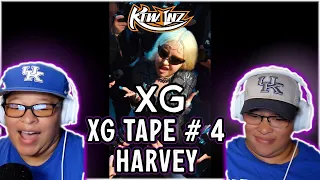 TWINS REACT TO XG | [XG TAPE #4] BIG MAD (HARVEY) | 😱😱😱 | #XGALX #XG #HARVEY #Reaction #XGTAPE