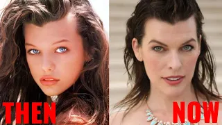 MILLA JOVOVICH : THEN AND NOW