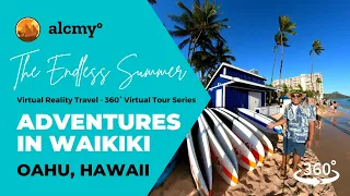 Adventures in Waikiki Hawaii with Braddah Trest 360° - Virtual Reality Travel 360° Tour