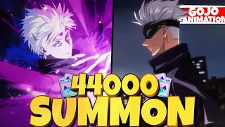 *NEW* GOJO HOLLOW PURPLE SUMMONS & GOJO ANIMATION (44000 GEMS) - Jujutsu Kaisen Phantom Parade