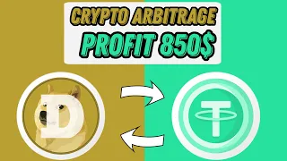 Crypto Arbitrage | New Strategy Trading Doge | Profit 11% | May 2024 | Crypto Arbitrage Strategy