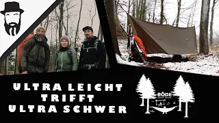 Winterliche übernachtung im Wald! @CaJaOutdoors  I Outdoor I Bushrcraft I Outdoor Küche