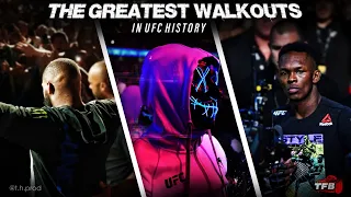 The 6 Most ICONIC Walkouts In UFC History