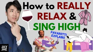 How to Sing High by Relaxing (The REAL Way that actually works)