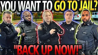 SEVEN Tyrant Officers Respond To A Journalist Peacefully Exercising His Rights! Incoming Lawsuit!