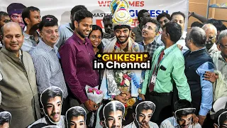 Gukesh's Grand Welcome at Chennai Airport after Winning the Candidates 2024