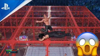 WWE2k23 || Shawn Micheal vs The Undertaker intense match Hell in the cell at Wrestlemania ||