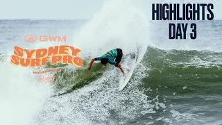 HIGHLIGHTS Day 3  // GWM Sydney Surf Pro Presented By Bonsoy
