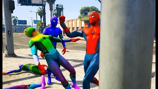 GTA 5 Epic Ragdolls | Spider-Man Jumps/Fails Ep.81