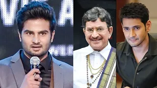 Sudheer Babu's Emotional Words About Superstar Krishna Garu and Mahesh Babu At South Movie Awards