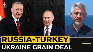 Turkey’s Erdogan says he believes Russia’s Putin wants continuation of grain deal