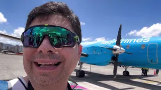 Como es viajar via TAG Airlines de Flores Peten a Ciudad de Guatemala?