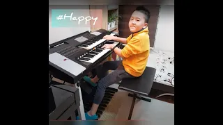 HAPPY 〜ハッピー Pharrell William エレクトーン [Ethan Cheng aged 11 Yamaha ELC-02], arranged by 鷹野雅史 Max Takano