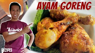Indonesian Air Fried chicken recipe | Ayam Goreng | Gourmia Air Fryer recipes