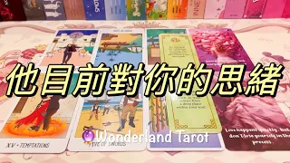 ❤️ 愛情塔羅占卜🔮｜他目前對你的思緒？不限關係｜Tarot Reading Pick A Card (Timeless)💫 【Wonderland Tarot】