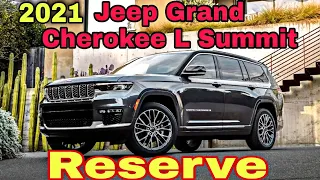 $60,000 For The New 2021 Jeep Grand Cherokee L Summit Reserve: Lets See If It's Worth it