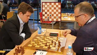 Magnus Carlsen vs Alexey Dreev | World Rapid 2021