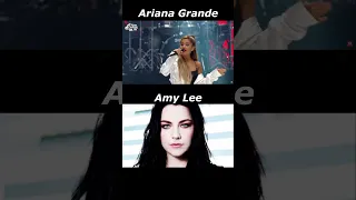 Ariana Grande vs Amy Lee #shorts #short #arianagrande #evanescence