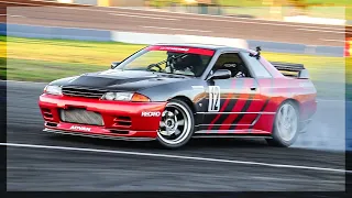 First time DRIFTING in my R32 Skyline GT-R