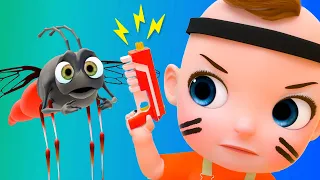 Mosquito Fight Song + More Nursery Rhymes & Kids Songs by Little Monsters