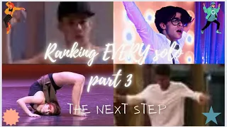 Ranking EVERY solo part #3 | The Next Step