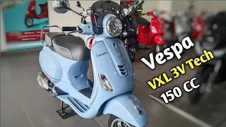 Vespa VXL 3V Tech 150cc full detail review 2023