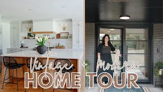 VINTAGE MEETS MODERN HOME TOUR | Ranch Home with Addition by @RickersonRenovation | FARMHOUSE LIVING