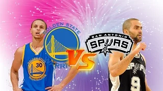 San Antonio Spurs vs Golden State Warriors | Full Game | March 19, 2016 | NBA 2K16 HD 60fps