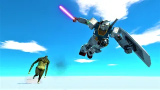 Beast Titan vs robot & monster Animal Revolt Battle Simulator