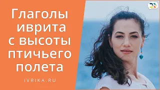 Глаголы иврита с высоты птичьего полета ☛ Как учить глаголы иврита ☛ Бесплатный урок иврита