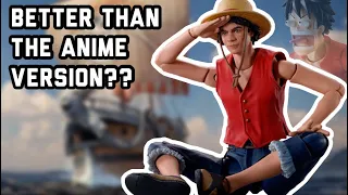 SH Figuarts One Piece Monkey D. Luffy (Netflix) Action Figure Review Tamashii Nations BANDAI