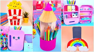 4 DIY AMAZING ORGANIZER and DESK DECOR IDEAS