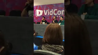 shane madej reacts to being called a demon (Vidcon London 2020)