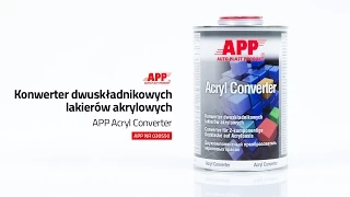 Konwerter dwuskładnikowych lakierów akrylowych APP Acryl Converter