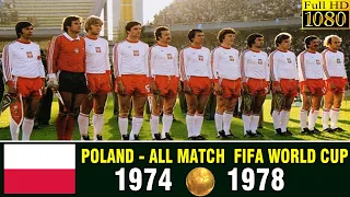 POLAND ● All matches in the 1974-1978 FIFA World Cup | 1080p HD