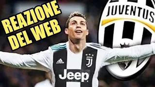 CRISTIANO RONALDO ALLA JUVENTUS !! CLAMOROSO !!! - La Reazione dei tifosi del web