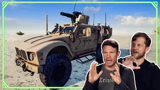 Combat Veteran Reacts to Armoured Vehicles from Squad | Total Recoil