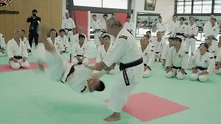 Tsunehiro Arai Sensei Teaching at Shorinji Kempo Hombu