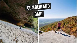 Change of Plans! Hiking & Camping in the Cumberland Gap (Tri-State Peak, Sand Cave, & White Rocks)