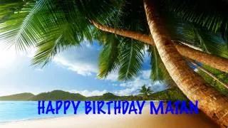 Matan  Beaches Playas - Happy Birthday