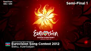 Eurovision Song Contest 2012 - Semi-Final 1 (Feed / Without Commentaries)