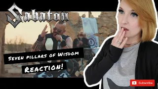 SABATON - Seven Pillars of Wisdom (Official Music Video) | REACTION