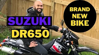 SUZUKI DR650 - My new bike has arrived  !