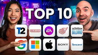 TOP 10 Gaming Companies – BIG CHANGE IN 2024