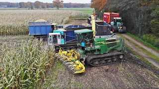 Mais Silage | John Deere 7400 on Tracks + Fendt's | Oussoren + Blankespoor | 2021