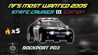 NFS MW (2005) - PONTIAC GTO STATE CRUISER // Police Edition [4k60FPS]