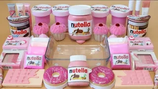 asmr "Pink Nutella" slime