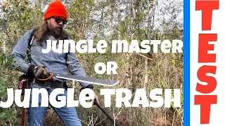Jungle Master sawback machete. Amazon best seller.
