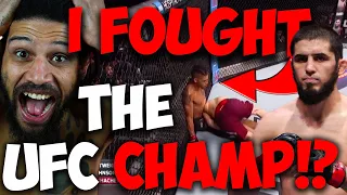 My Fight AGAINST UFC CHAMPION Islam Makhachev Full Breakdown and Reaction!